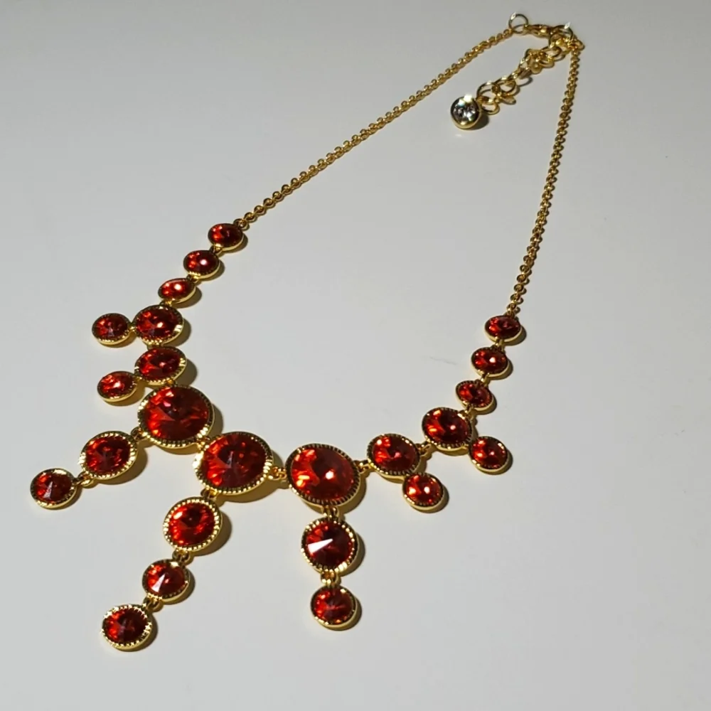 Ted Baker Crystal Chandelier Necklace